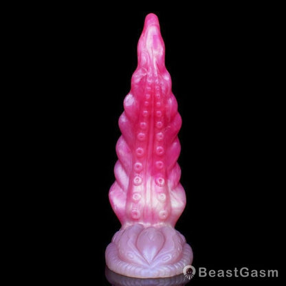 🐙 Curved Tentacle Dildo for Women – Silicone Alien Fantasy Toy - BeastGasm