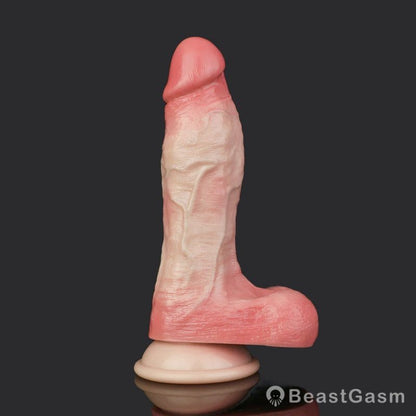 Cyrus Veined 7.5 Inch Dildo – Medium - Size Silicone Fantasy - BeastGasm