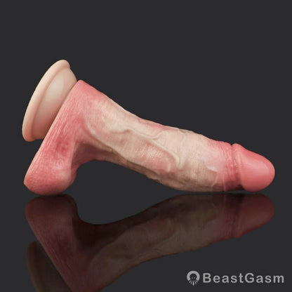 Cyrus Veined 7.5 Inch Dildo – Medium - Size Silicone Fantasy - BeastGasm