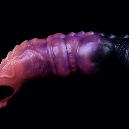 🎪 Coral Dusk Stallion Dual-Layer Horse Dildo | Fantasy Toy