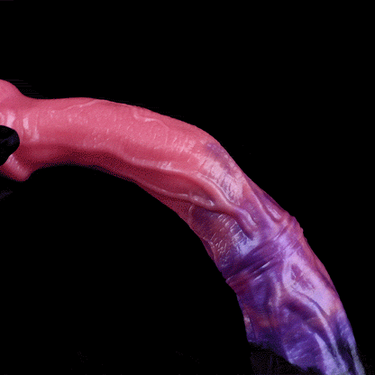 🫎 Obsidian Flame Stallion Horse Dildo Suction Cup Silicone
