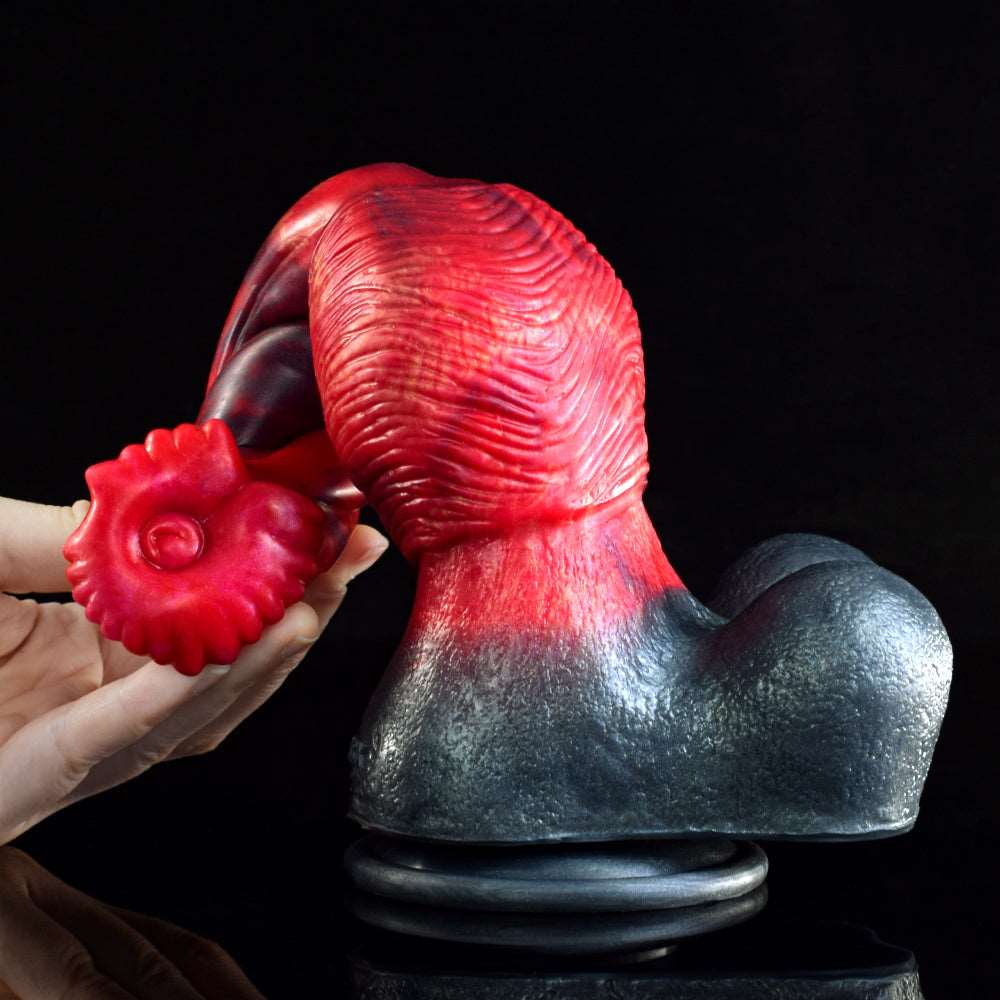 🐴 Dagon Pegasus Dildo – Knotted, Curved, and Built for Wild Pleasure - BeastGasm