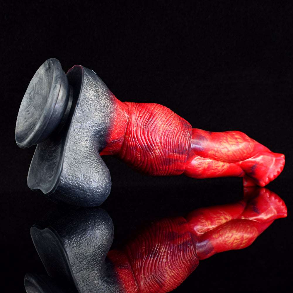 🐴 Dagon Pegasus Dildo – Knotted, Curved, and Built for Wild Pleasure - BeastGasm