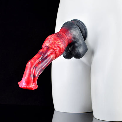🐴 Dagon Pegasus Dildo – Knotted, Curved, and Built for Wild Pleasure - BeastGasm