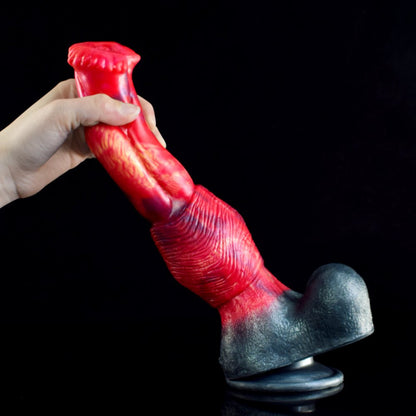 🐴 Dagon Pegasus Dildo – Knotted, Curved, and Built for Wild Pleasure - BeastGasm