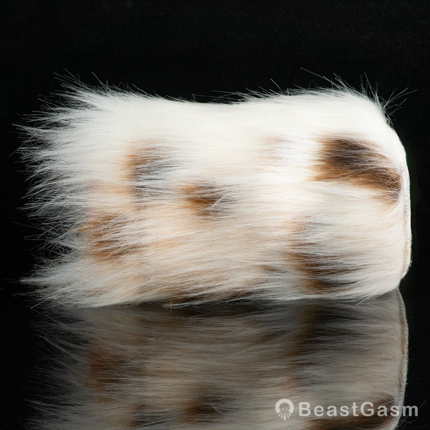 🐶 Dalmatian Fur Pocket Pussy | Removable Plush Male Masturbator - BeastGasm