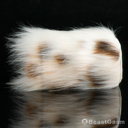 🐶 Dalmatian Fur Pocket Pussy | Removable Plush Male Masturbator - BeastGasm