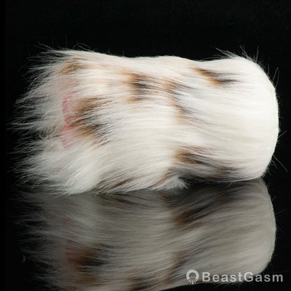 🐶 Dalmatian Fur Pocket Pussy | Removable Plush Male Masturbator - BeastGasm