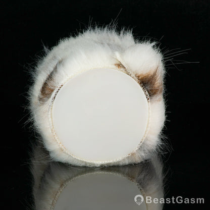 🐶 Dalmatian Fur Pocket Pussy | Removable Plush Male Masturbator - BeastGasm