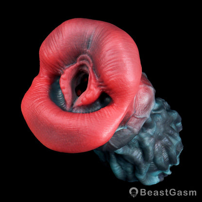 💋 Dark Banshee's Kiss: Realistic Lips Suction Stroker - BeastGasm