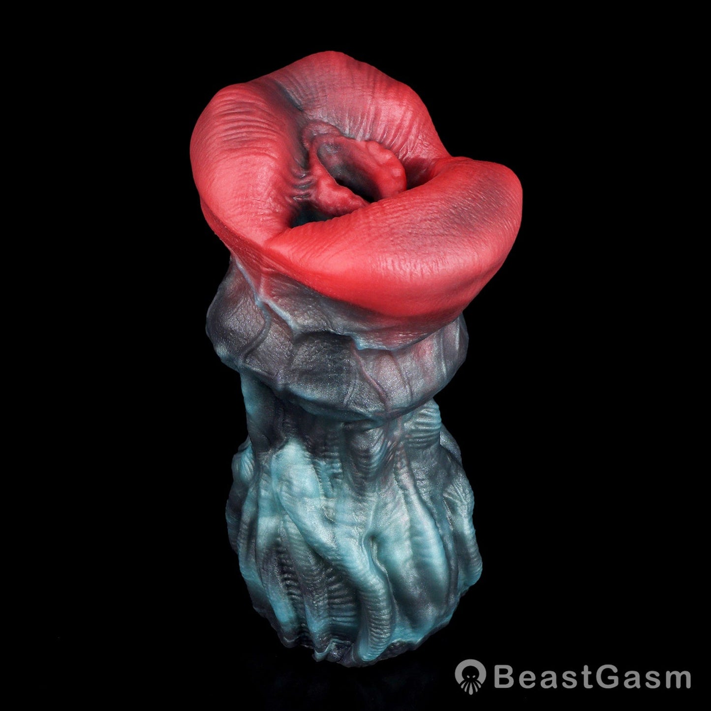 💋 Dark Banshee's Kiss: Realistic Lips Suction Stroker - BeastGasm