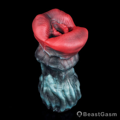 💋 Dark Banshee's Kiss: Realistic Lips Suction Stroker - BeastGasm