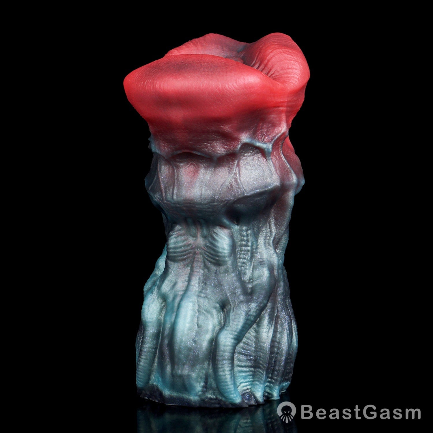 💋 Dark Banshee's Kiss: Realistic Lips Suction Stroker - BeastGasm