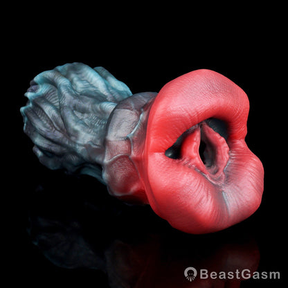 💋 Dark Banshee's Kiss: Realistic Lips Suction Stroker - BeastGasm
