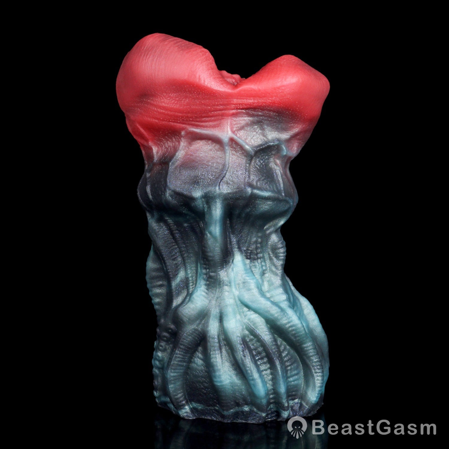 💋 Dark Banshee's Kiss: Realistic Lips Suction Stroker - BeastGasm
