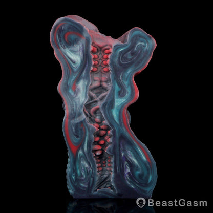 💋 Dark Banshee's Kiss: Realistic Lips Suction Stroker - BeastGasm