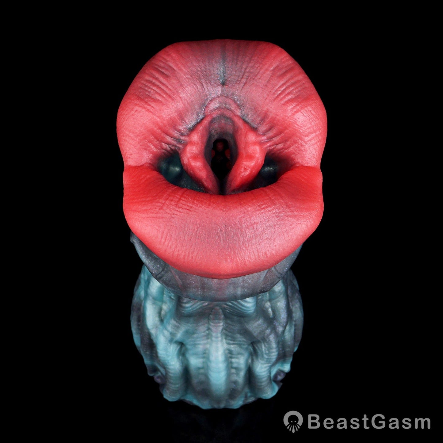 💋 Dark Banshee's Kiss: Realistic Lips Suction Stroker - BeastGasm