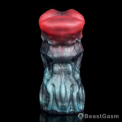 💋 Dark Banshee's Kiss: Realistic Lips Suction Stroker - BeastGasm