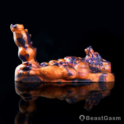 🐺 Dark Flame Wolf Lord: Wearable Fantasy Beast Grinder - BeastGasm