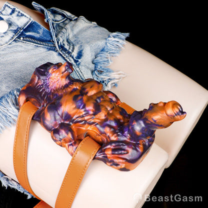 🐺 Dark Flame Wolf Lord: Wearable Fantasy Beast Grinder - BeastGasm