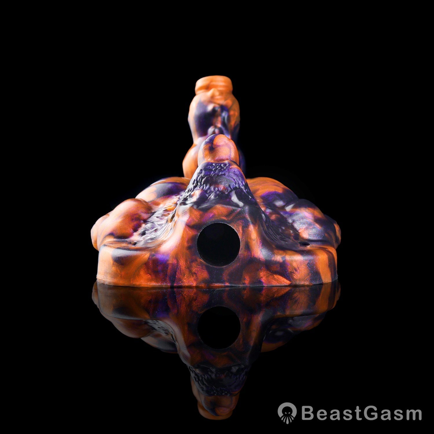 🐺 Dark Flame Wolf Lord: Wearable Fantasy Beast Grinder - BeastGasm
