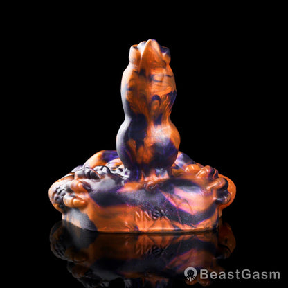 🐺 Dark Flame Wolf Lord: Wearable Fantasy Beast Grinder - BeastGasm