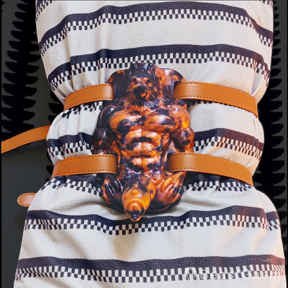 🐺 Dark Flame Wolf Lord: Wearable Fantasy Beast Grinder - BeastGasm