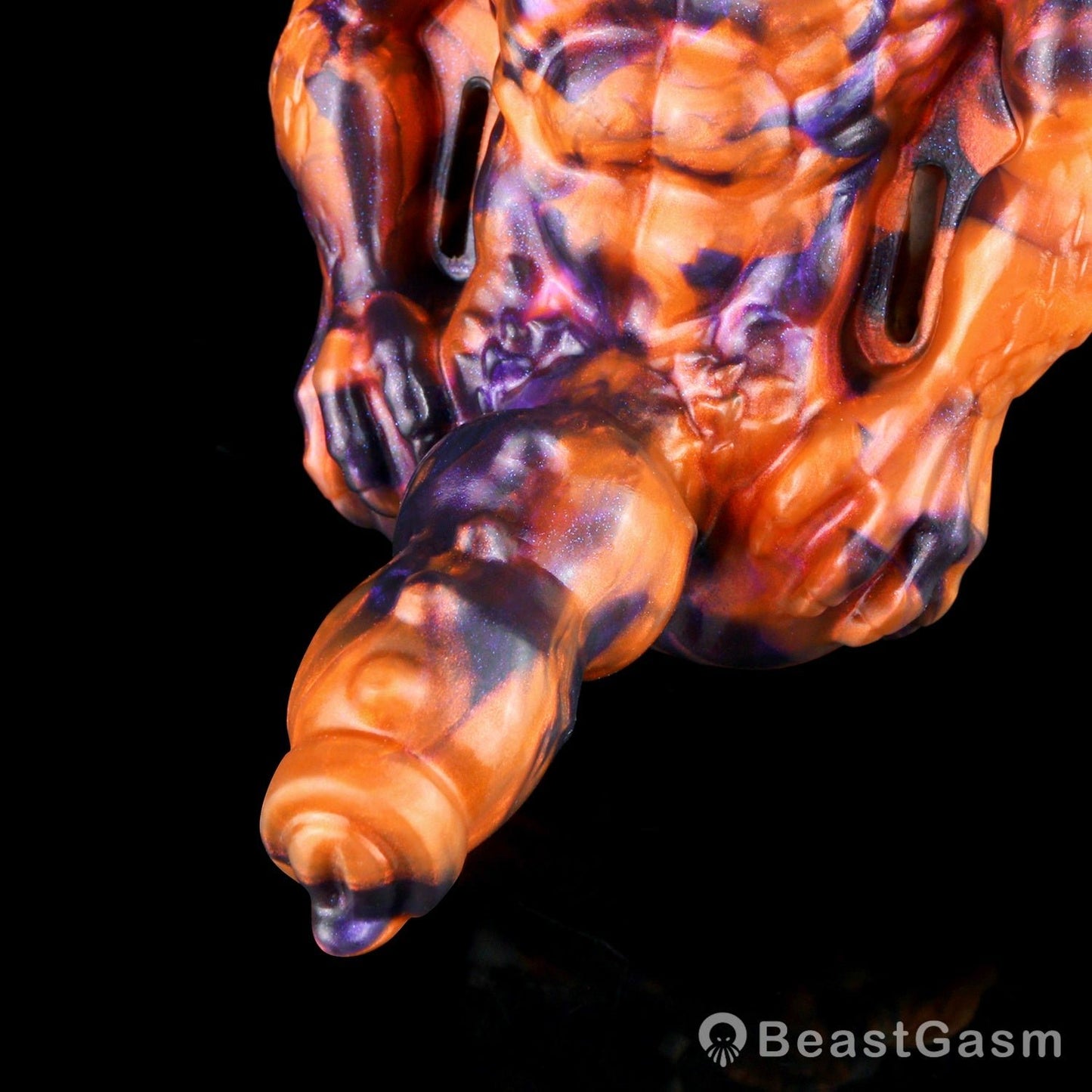 🐺 Dark Flame Wolf Lord: Wearable Fantasy Beast Grinder - BeastGasm
