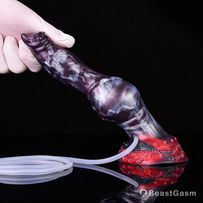 Dark Ice Monster Ejaculating Dildo - Barbegazi - BeastGasm