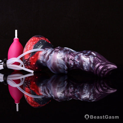 Dark Ice Monster Ejaculating Dildo - Barbegazi - BeastGasm