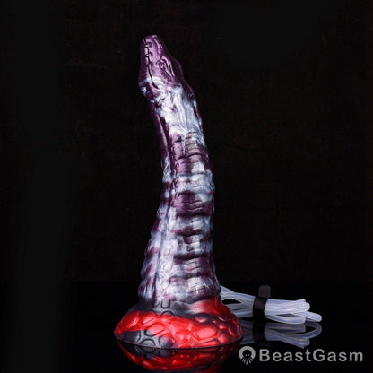 🐍 Dark Ice Monster Ejaculating Dildo - Jaculus - BeastGasm