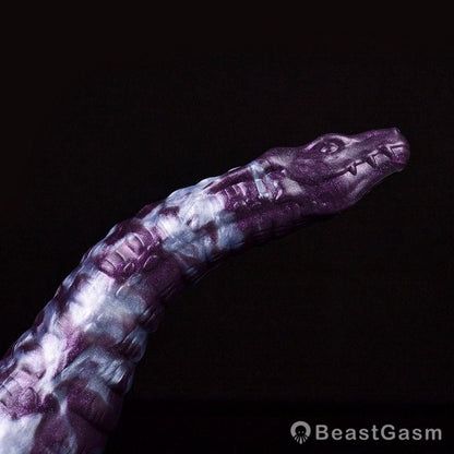🐍 Dark Ice Monster Ejaculating Dildo - Jaculus - BeastGasm