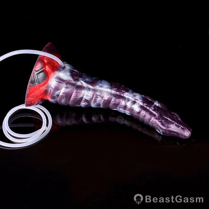 🐍 Dark Ice Monster Ejaculating Dildo - Jaculus - BeastGasm