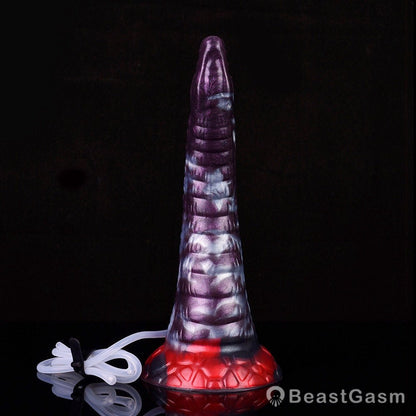 🐍 Dark Ice Monster Ejaculating Dildo - Jaculus - BeastGasm