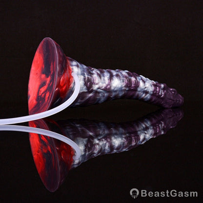 🐍 Dark Ice Monster Ejaculating Dildo - Jaculus - BeastGasm