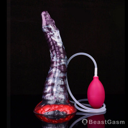 🐍 Dark Ice Monster Ejaculating Dildo - Jaculus - BeastGasm