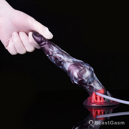 Dark Ice Monster Ejaculating Dildo - Manticore - BeastGasm