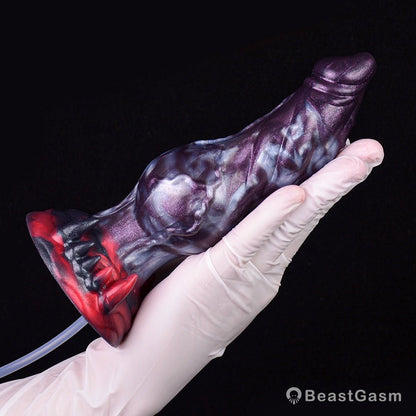 Dark Ice Monster Ejaculating Dildo - Manticore - BeastGasm