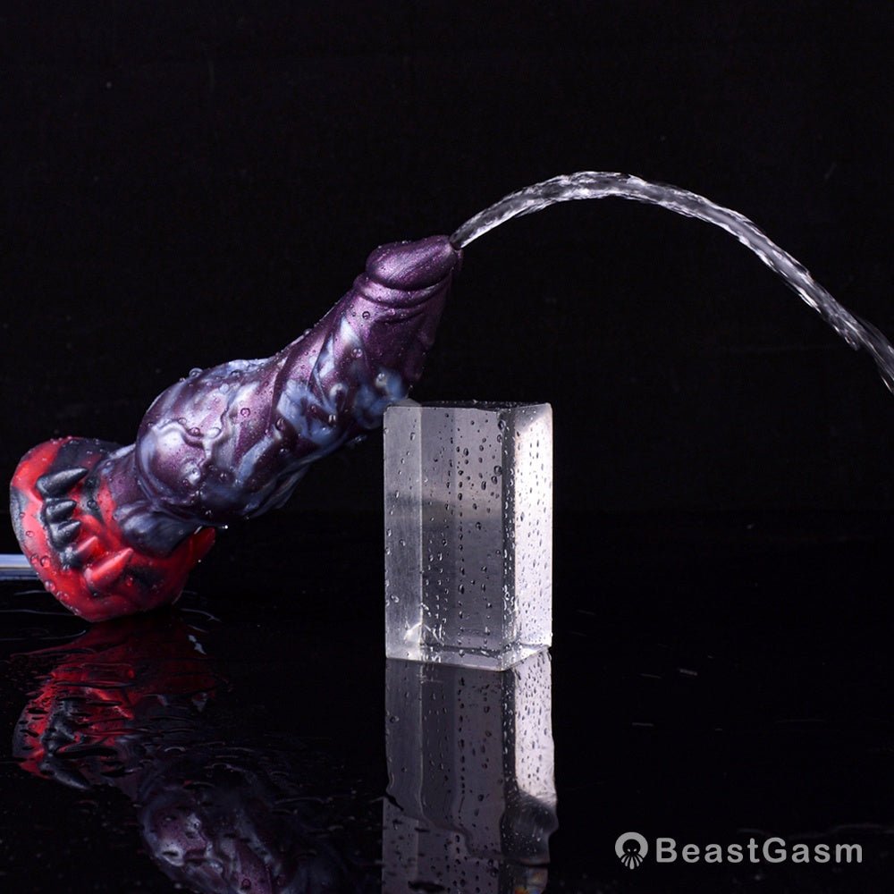 Dark Ice Monster Ejaculating Dildo - Manticore - BeastGasm