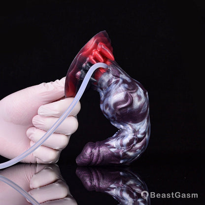 Dark Ice Monster Ejaculating Dildo - Manticore - BeastGasm