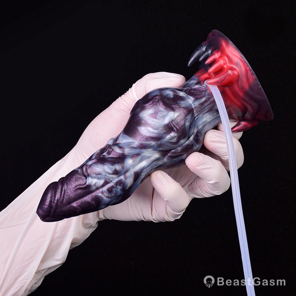 Dark Ice Monster Ejaculating Dildo - Manticore - BeastGasm