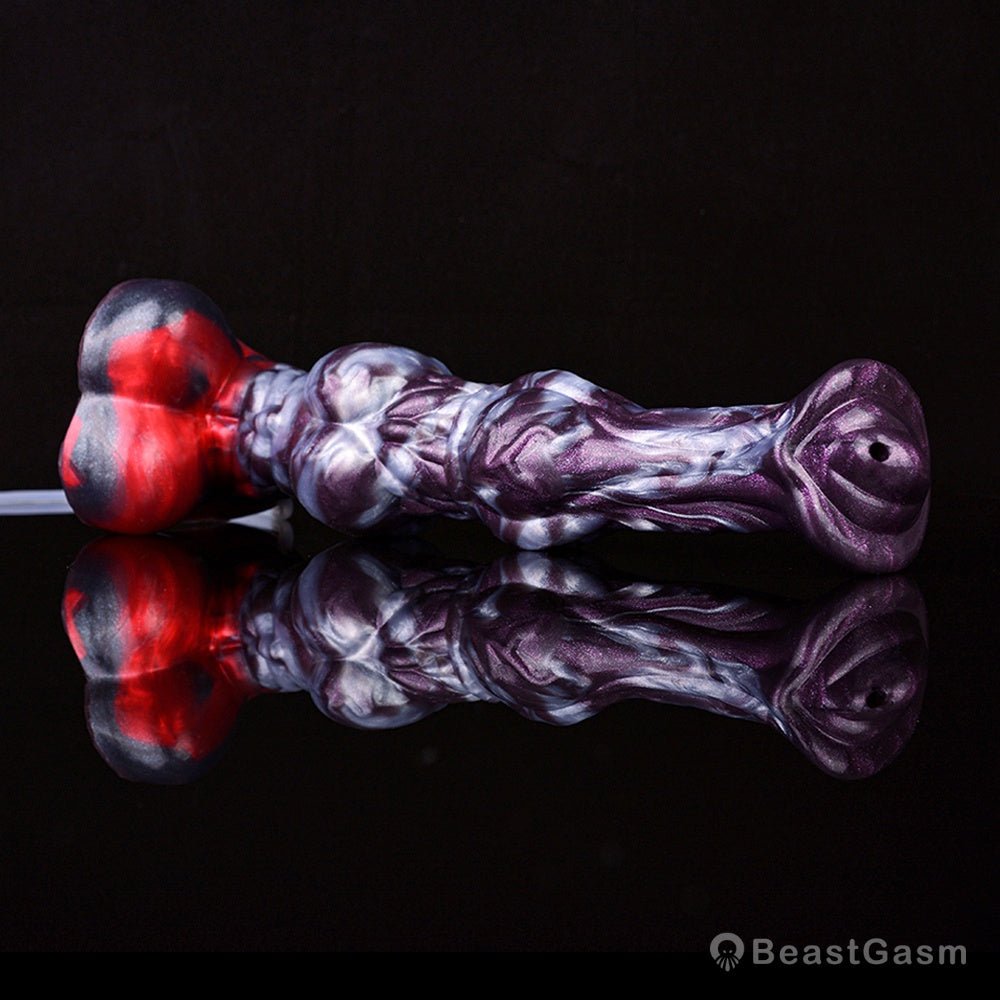 Dark Ice Monster Ejaculating Dildo - Zenyatta - BeastGasm