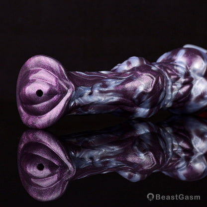 Dark Ice Monster Ejaculating Dildo - Zenyatta - BeastGasm