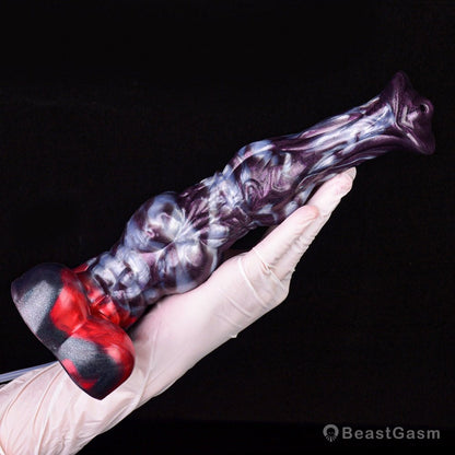 Dark Ice Monster Ejaculating Dildo - Zenyatta - BeastGasm