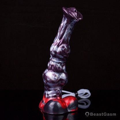 Dark Ice Monster Ejaculating Dildo - Zenyatta - BeastGasm