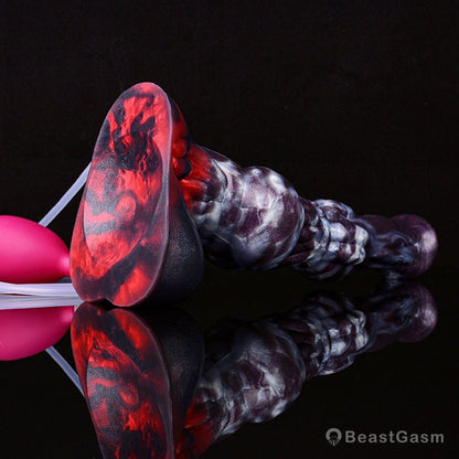 Dark Ice Monster Ejaculating Dildo - Zenyatta - BeastGasm
