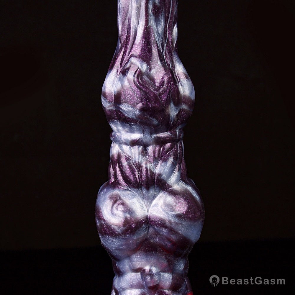 Dark Ice Monster Ejaculating Dildo - Zenyatta - BeastGasm