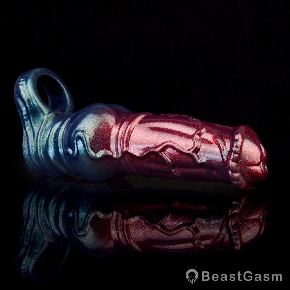 Dark Stallion Fantasy Knot Penis Sleeve – Thick & Textured 🐎🔥 - BeastGasm