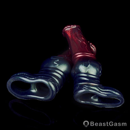 Dark Stallion Fantasy Knot Penis Sleeve – Thick & Textured 🐎🔥 - BeastGasm