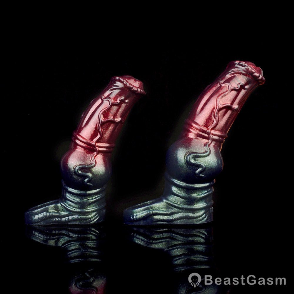 Dark Stallion Fantasy Knot Penis Sleeve – Thick & Textured 🐎🔥 - BeastGasm